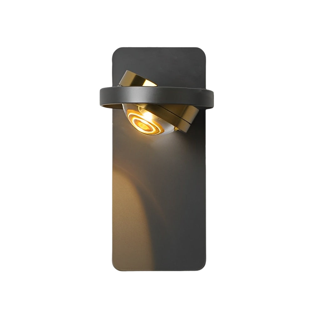 Modern Adjustable LED Wall Light with 360 Degree Rotating Head in Round and Square Shapes