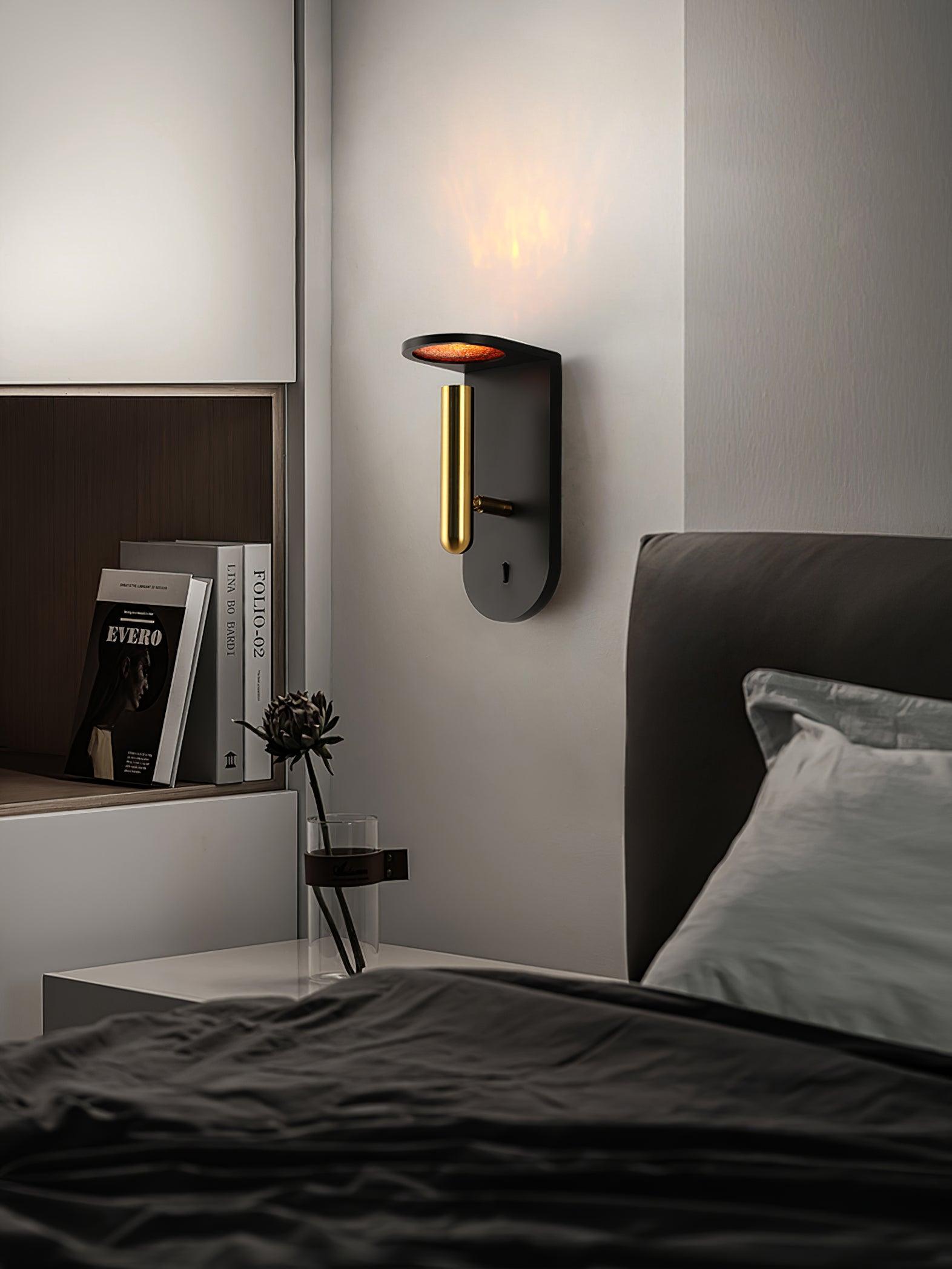Modern Adjustable LED Wall Sconce for Bedroom Reading and Hallway Task Lighting