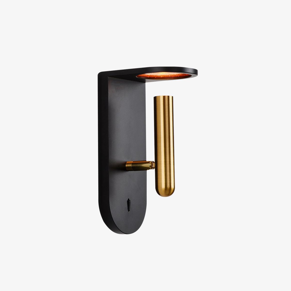Modern Adjustable LED Wall Sconce for Bedroom Reading and Hallway Task Lighting