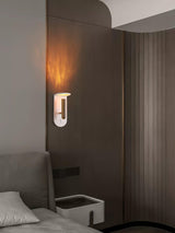 Modern Adjustable LED Wall Sconce for Bedroom Reading and Hallway Task Lighting