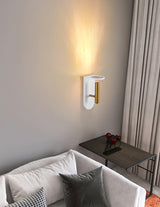 Modern Adjustable LED Wall Sconce for Bedroom Reading and Hallway Task Lighting