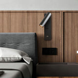 Modern Adjustable LED Wall Sconce Indoor Bedside Reading Lamp for Living Room Hallway