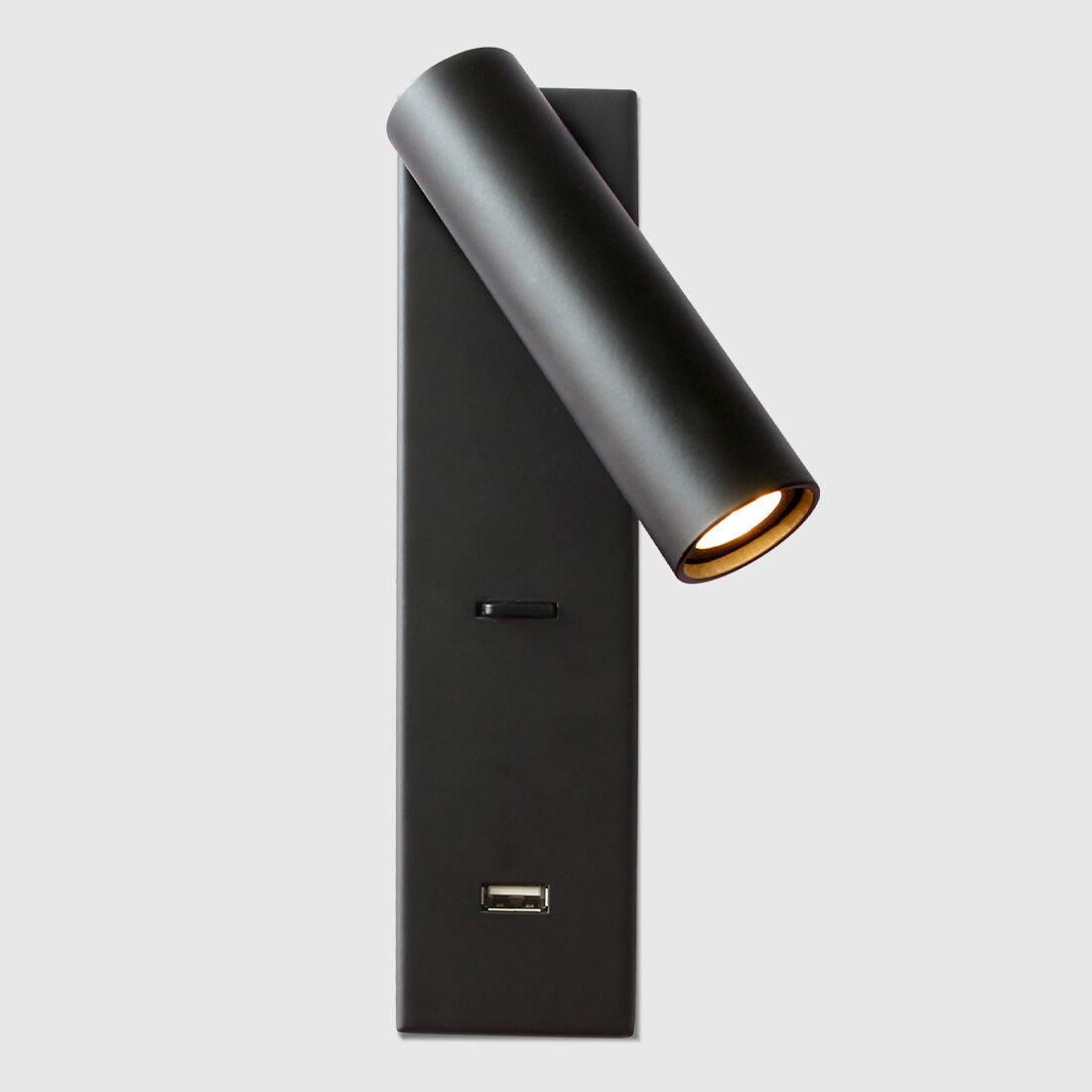 Modern Adjustable LED Wall Sconce Indoor Bedside Reading Lamp for Living Room Hallway