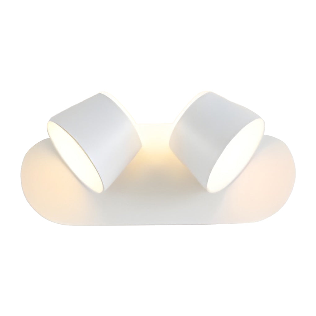 Modern Adjustable LED Wall Sconce Rotatable Up and Down Light for Bedroom and Hallway