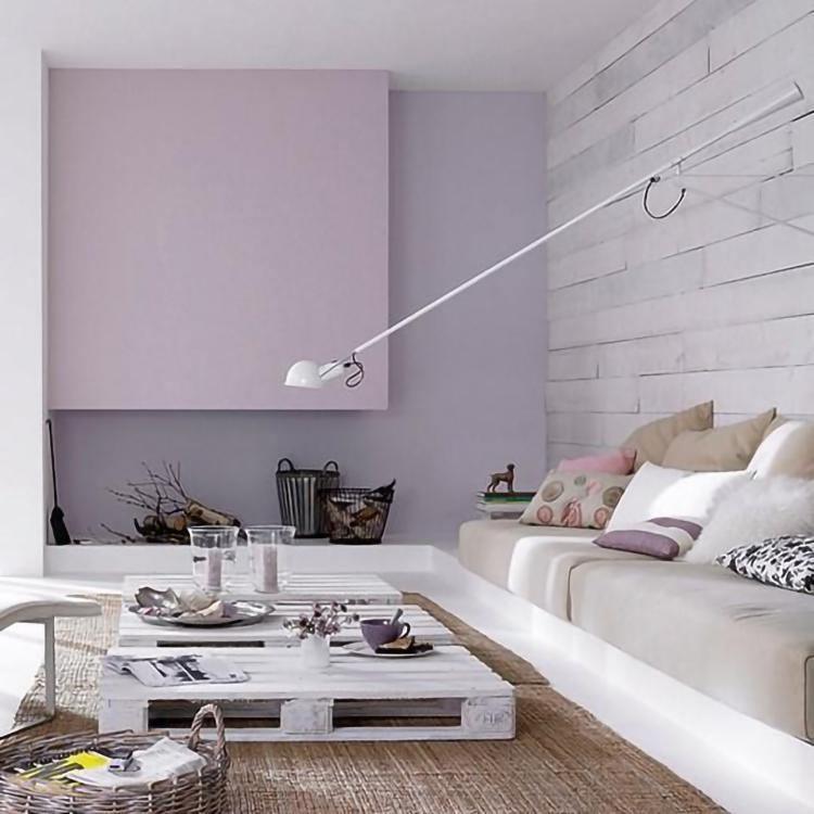 Modern Adjustable Long Swing Arm Wall Sconce Industrial Metal Reading Lamp