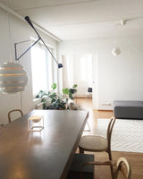 Modern Adjustable Long Swing Arm Wall Sconce Industrial Metal Reading Lamp