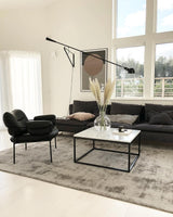 Modern Adjustable Long Swing Arm Wall Sconce Industrial Metal Reading Lamp