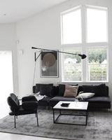 Modern Adjustable Long Swing Arm Wall Sconce Industrial Metal Reading Lamp