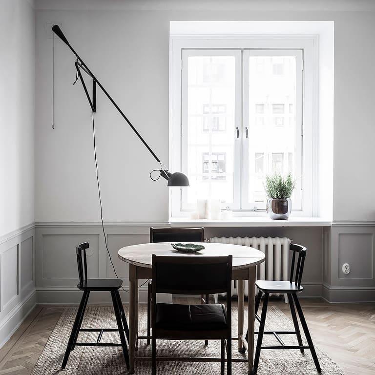 Modern Adjustable Long Swing Arm Wall Sconce Industrial Metal Reading Lamp