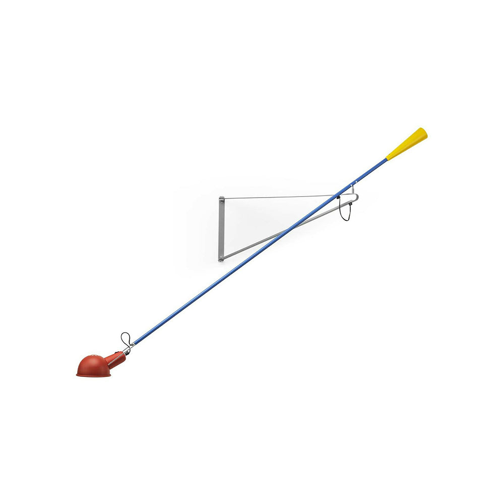 Modern Adjustable Long Swing Arm Wall Sconce Industrial Metal Reading Lamp
