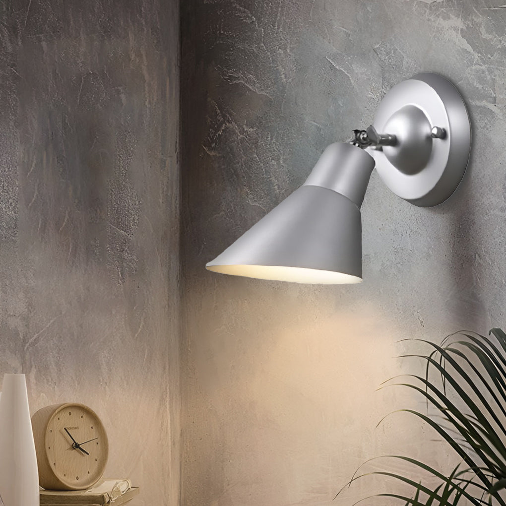 Modern Adjustable Plug in Wall Sconce for Bedside Reading and Living Room Lighting