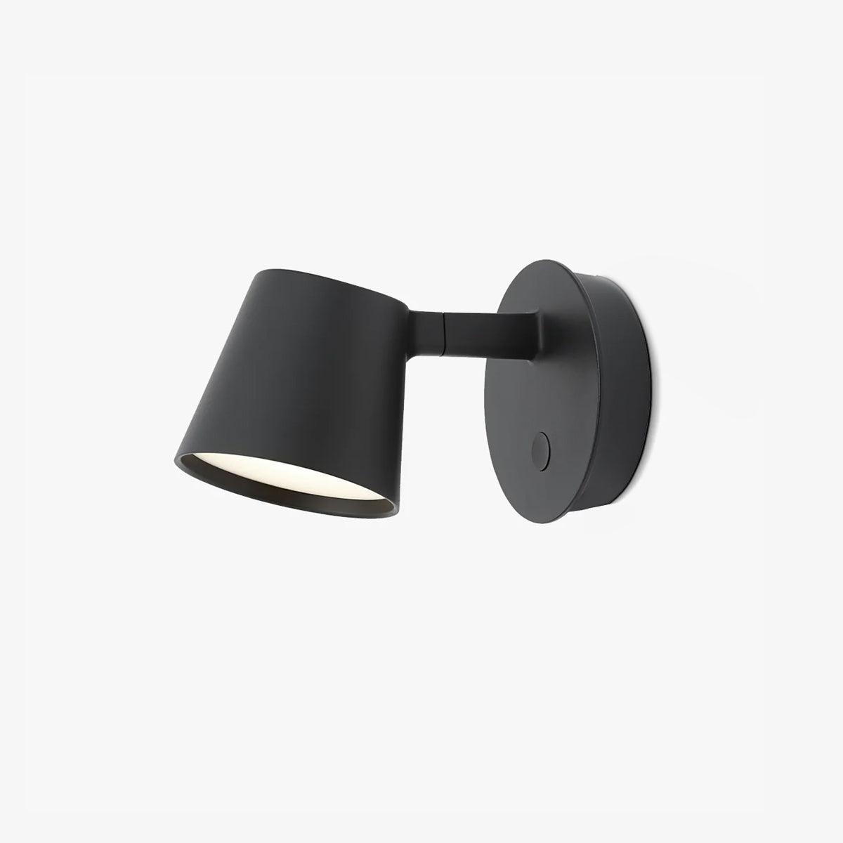 Modern Adjustable Tip Wall Lamp LED Sconce Set of 2 for Bedroom and Office