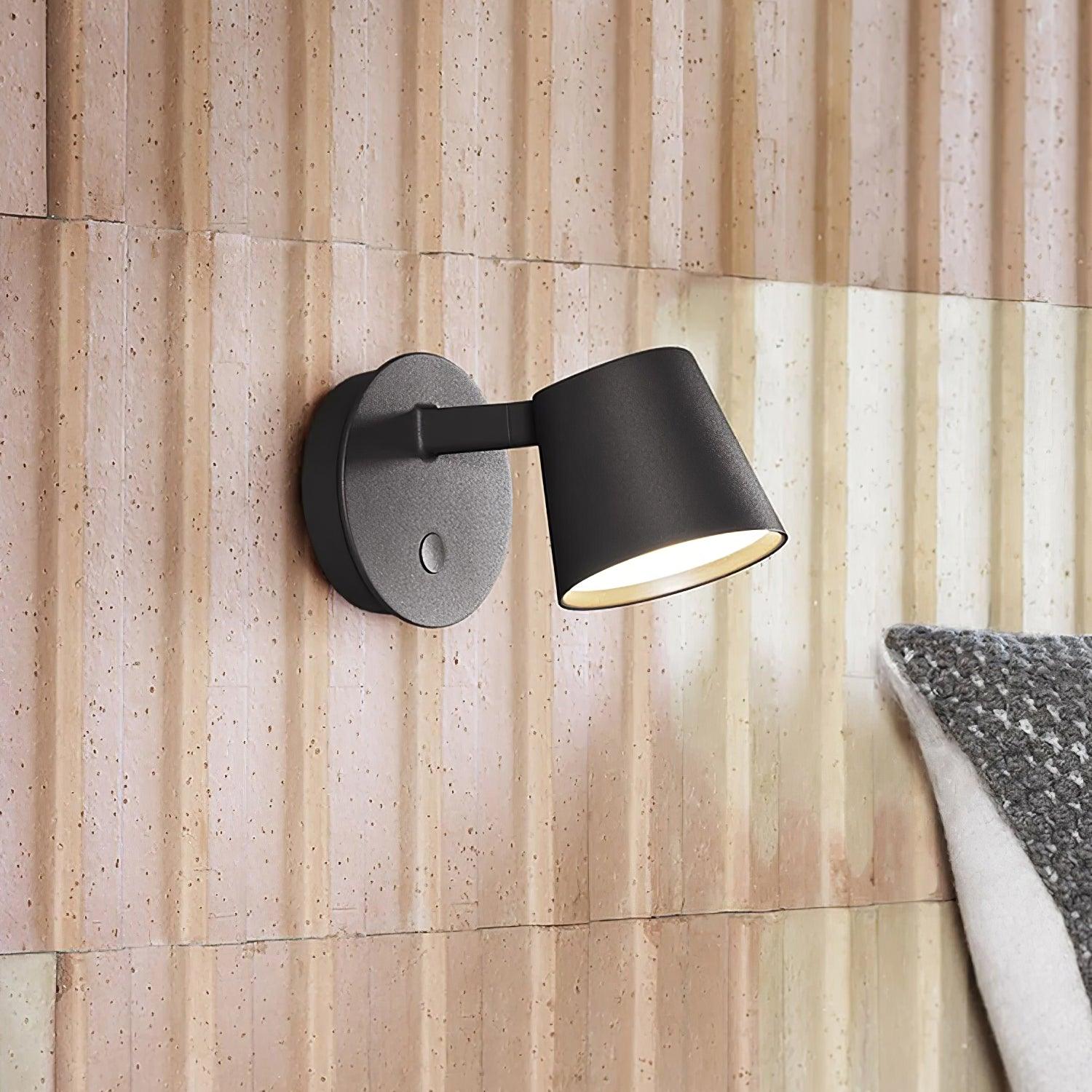 Modern Adjustable Tip Wall Lamp LED Sconce Set of 2 for Bedroom and Office