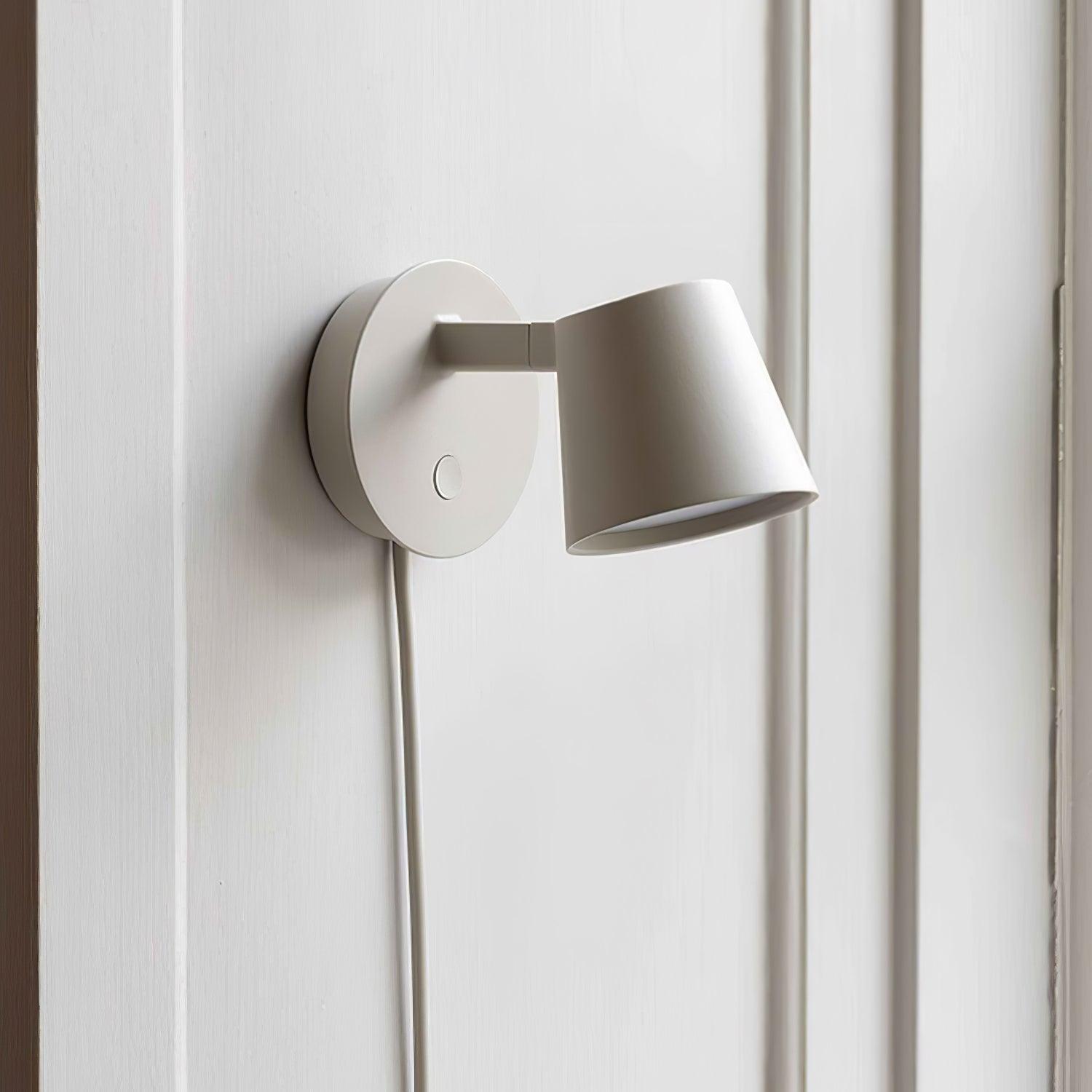 Modern Adjustable Tip Wall Lamp LED Sconce Set of 2 for Bedroom and Office