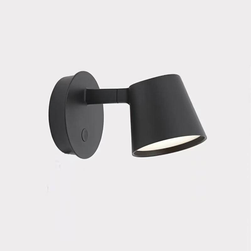 Modern Adjustable Tip Wall Lamp LED Sconce Set of 2 for Bedroom and Office