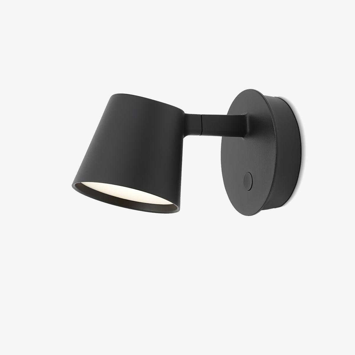 Modern Adjustable Tip Wall Lamp LED Sconce Set of 2 for Bedroom and Office