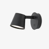 Modern Adjustable Tip Wall Lamp LED Sconce Set of 2 for Bedroom and Office