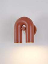 Modern Adjustable U-Shaped LED Wall Lamp Set of 2 Indoor Sconce for Living Room and Bedroom