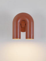 Modern Adjustable U-Shaped LED Wall Lamp Set of 2 Indoor Sconce for Living Room and Bedroom