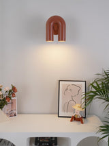 Modern Adjustable U-Shaped LED Wall Lamp Set of 2 Indoor Sconce for Living Room and Bedroom