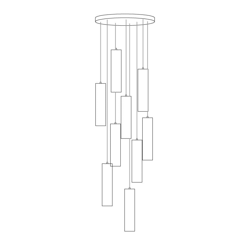 Modern Alabaster Cylinder Pendant Light Minimalist Natural Stone Droplet Hanging Lamp