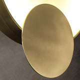 Modern Alabaster LED Wall Lamp Gold Sconce Set of Two for Living Room and Bedroom