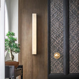 Modern Alabaster LED Wall Sconce Luxury Natural Stone Brass Sconce Light for Indoor Decor