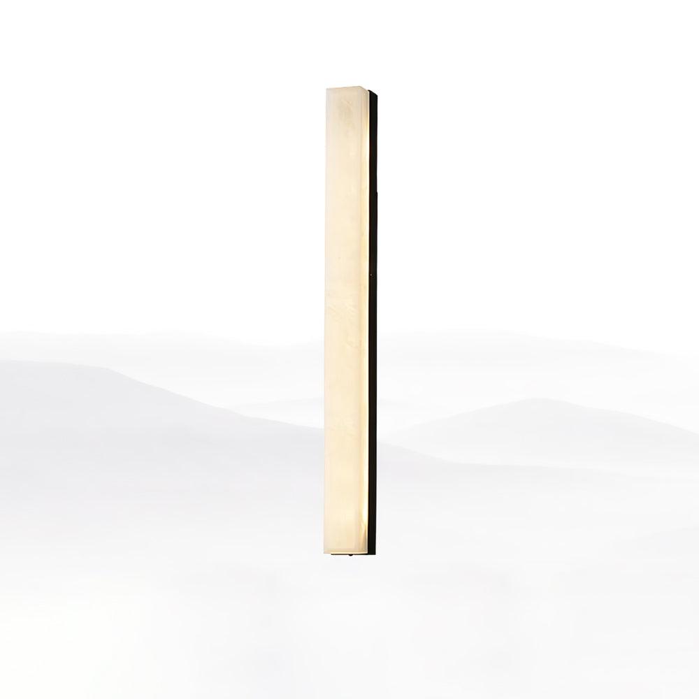 Modern Alabaster LED Wall Sconce Luxury Natural Stone Brass Sconce Light for Indoor Decor