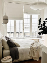 Modern Alabaster Stone LED Pendant Lamp Minimalist Art Hanging Light