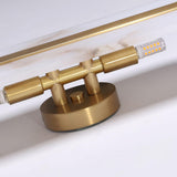 Modern Alabaster Stone LED Wall Sconce with Elegant Brass Finish Light Fixture