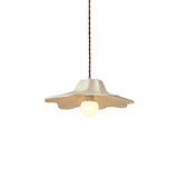 Modern Alien Resin Pendant Light Organic Wabi Sabi Hanging Fixture for Dining Room