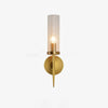 Modern Alouette Brass Wall Sconce Borosilicate Glass Bracket Wall Lamp for Interior Lighting