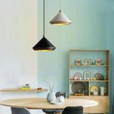Modern Aluminum Conical Dome Hanging Ceiling Lamp Creative Pendant Light Fixture