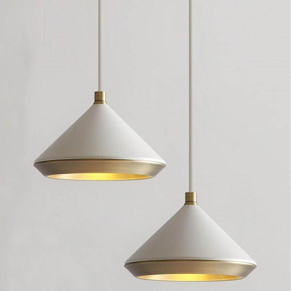 Modern Aluminum Conical Dome Hanging Ceiling Lamp Creative Pendant Light Fixture