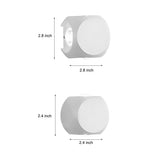 Modern Aluminum LED Outdoor Wall Sconce Waterproof Up and Down Light for Patio and Garden