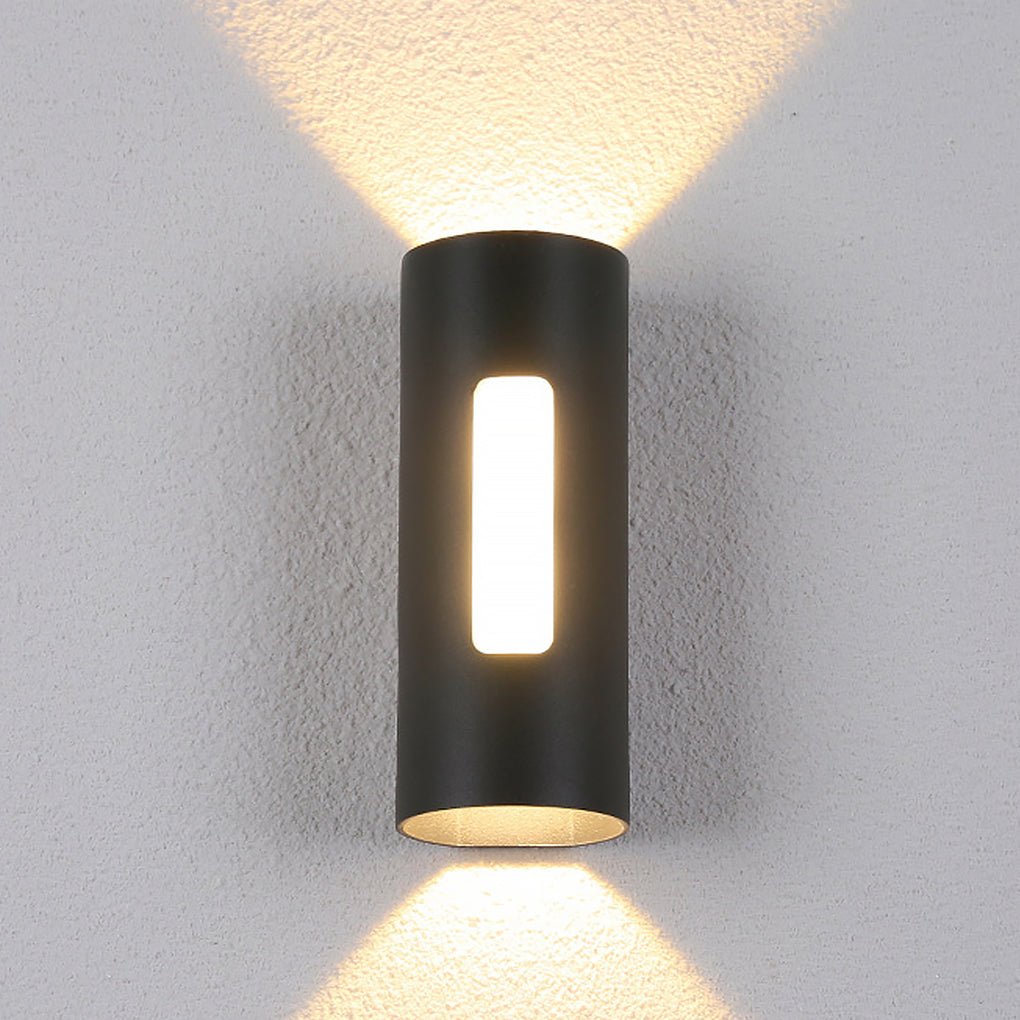 Modern Aluminum Outdoor LED Wall Sconce Waterproof Exterior Light for Patio Garden Stairs