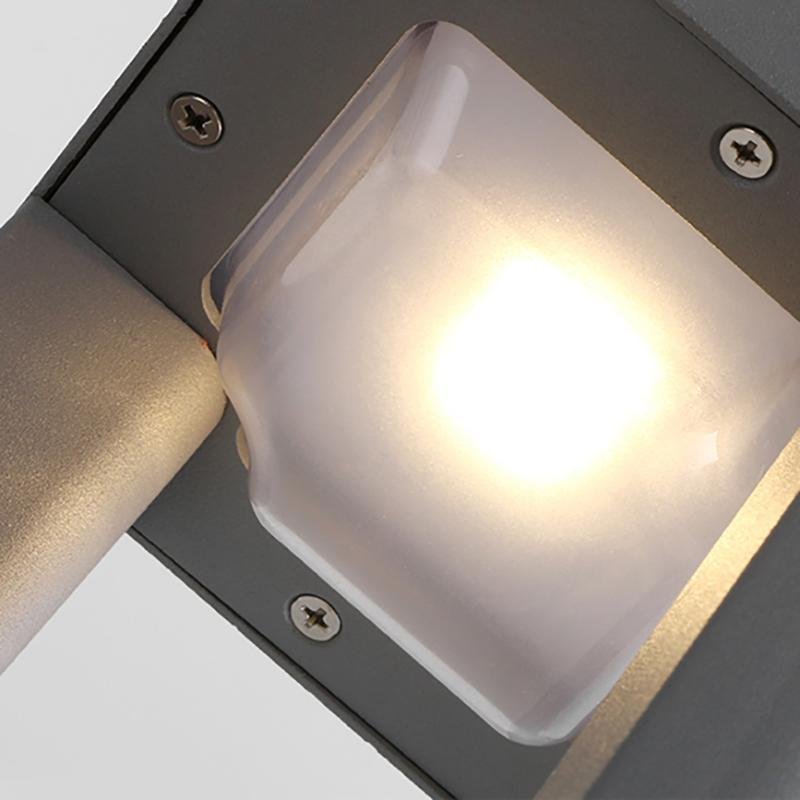 Modern Aluminum Outdoor Pathway Light Waterproof LED Garden Landscape Bollard Fixture
