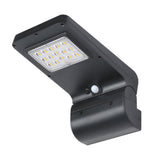 Modern Aluminum Outdoor Solar LED Wall Sconce IP65 Waterproof Exterior Light for Gardens and Courtyards