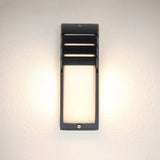 Modern Aluminum Outdoor Wall Light IP65 Waterproof LED Sconce for Courtyard Aisle