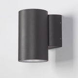 Modern Aluminum Round LED Up and Down Outdoor Wall Sconce Waterproof IP65 Porch Light