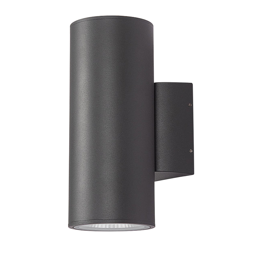 Modern Aluminum Round LED Up and Down Outdoor Wall Sconce Waterproof IP65 Porch Light