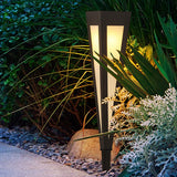 Modern Aluminum Square Conical LED Pathway Lights IP65 Waterproof Outdoor Landscape Lighting