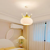 Modern Aluvia Crown Crystal Pendant Lamp Luxury Hanging Light Fixture for Home