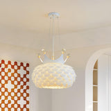 Modern Aluvia Crown Crystal Pendant Lamp Luxury Hanging Light Fixture for Home