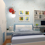 Modern Animal Character Wall Sconce for Nursery and Childrens Room Metal Bracket Light