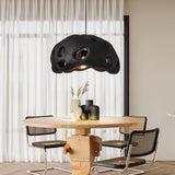 Modern Ant Nest Resin Pendant Light Sculptural Designer Hanging Lamp for Indoor Decor
