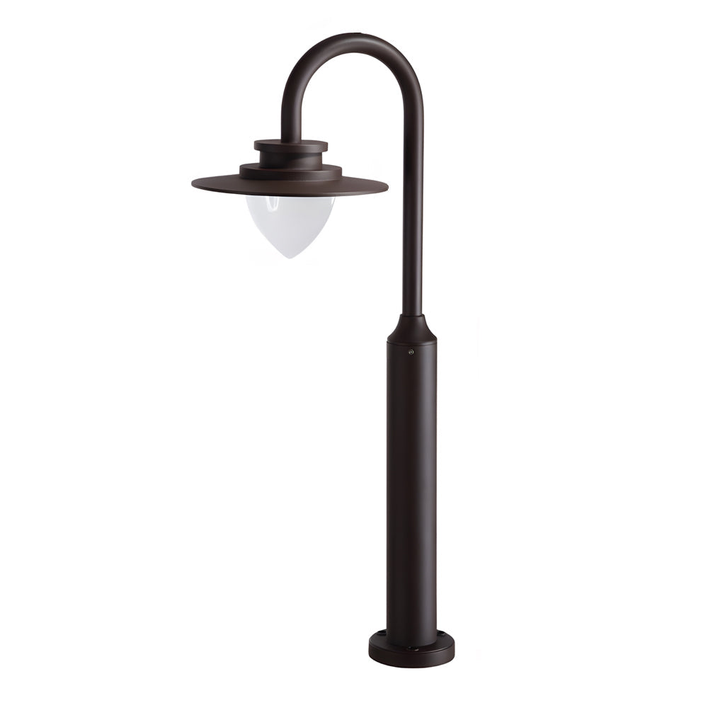 Modern Arc Arm Outdoor LED Path Light Waterproof Landscape Garden Lawn Lamp