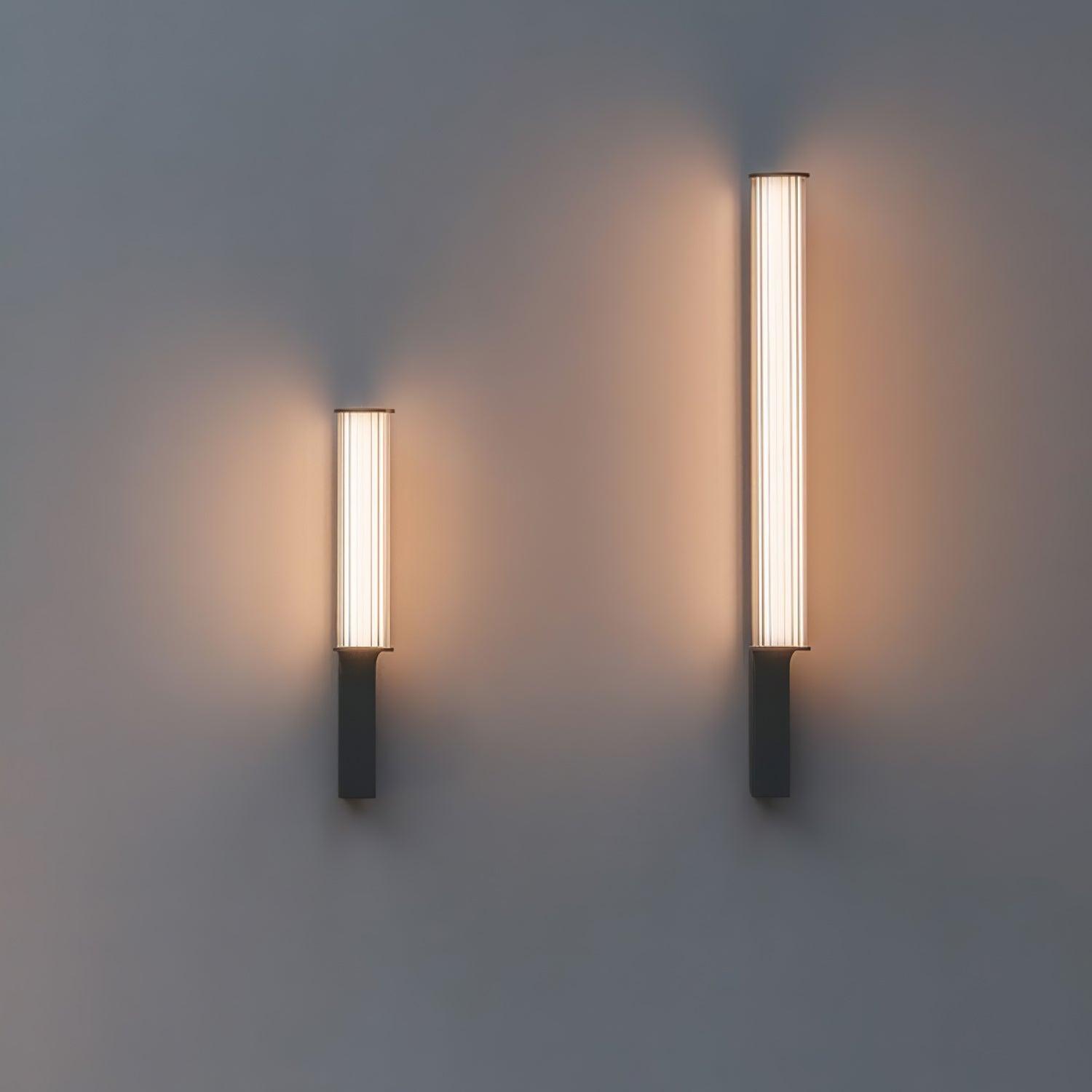 Modern Arc LED Outdoor Sconce IP65 Waterproof Stainless Steel Landscape Garden Wall Light