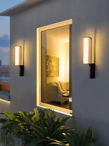 Modern Arc LED Outdoor Sconce IP65 Waterproof Stainless Steel Landscape Garden Wall Light