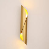 Modern Arc Metal Wall Sconce Industrial Style Bedside Lamp for Living Room